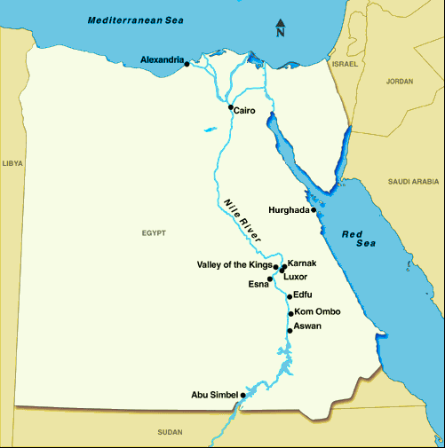 Egypt Map